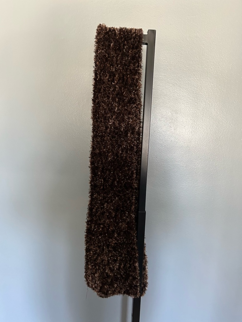 Cejon Brown Shag Door Mat Runner